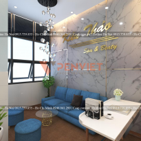 Tư vấn thiết kế spa Kiều Thảo 33m2 tại Quận 8, TP. Hồ Chí Minh